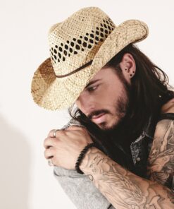  Cowboyhut Strohhut