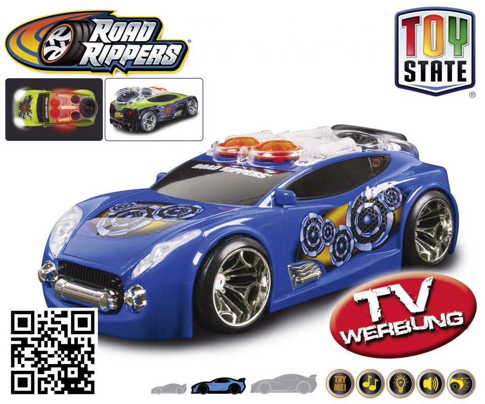 Road Rippers Street Beatz ca.24cm mit pulsierenden Lautsprechern